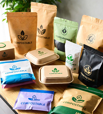 Custom Printed Compostable Packaging