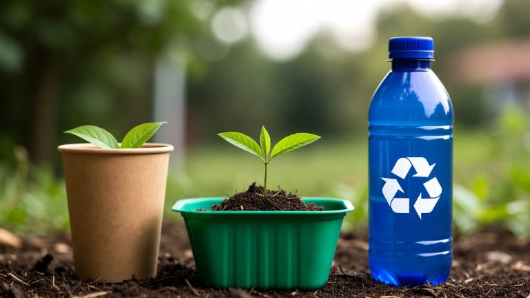 Compostable vs biodegradable vs recyclable: side-by-side comparison of end-of-life pathways