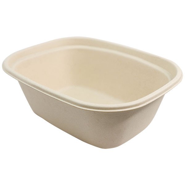 44 oz Compostable Fiber To-Go Boxes | Home Compostable Plant Fiber | Hot Food Safe to 200°F - image 3
