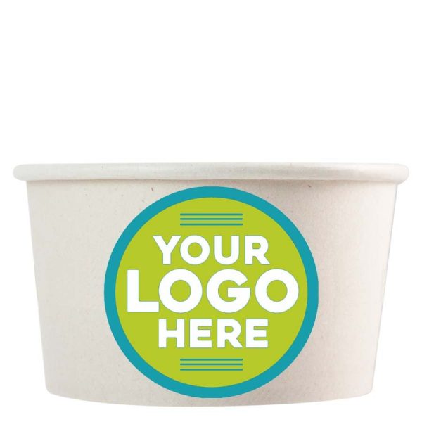 12 oz Compostable Food Containers — Hot Food Safe to 220°F