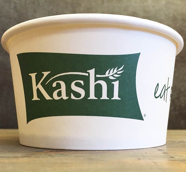 Pla-lined 12 oz compostable food container, PFAS-free, single product shot