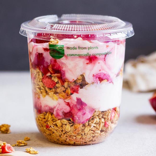 16 oz Compostable Straws — Hot Food Safe to 220°F