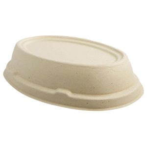 18 oz Compostable Fiber Bowls — Microwave & Freezer Ready
