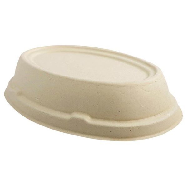 18 oz Compostable Fiber Bowls — Microwave & Freezer Ready