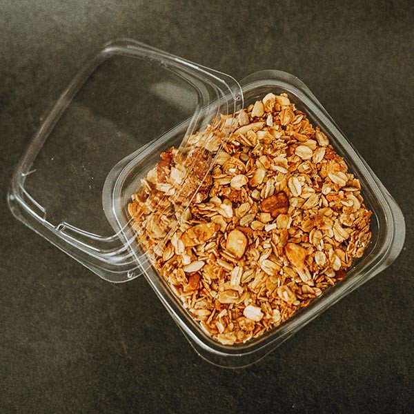 12 oz compostable deli container alternate angle product view