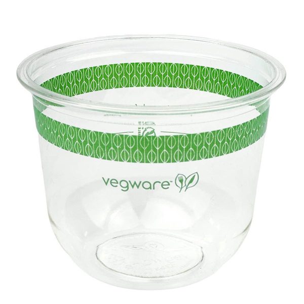 Microwave & Freezer Safe 12 oz Compostable Deli Containers for Foodservice & Catering - image 1