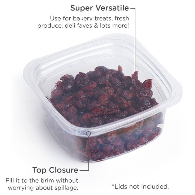 12 oz compostable deli container TÜV Austria compostable certification badge