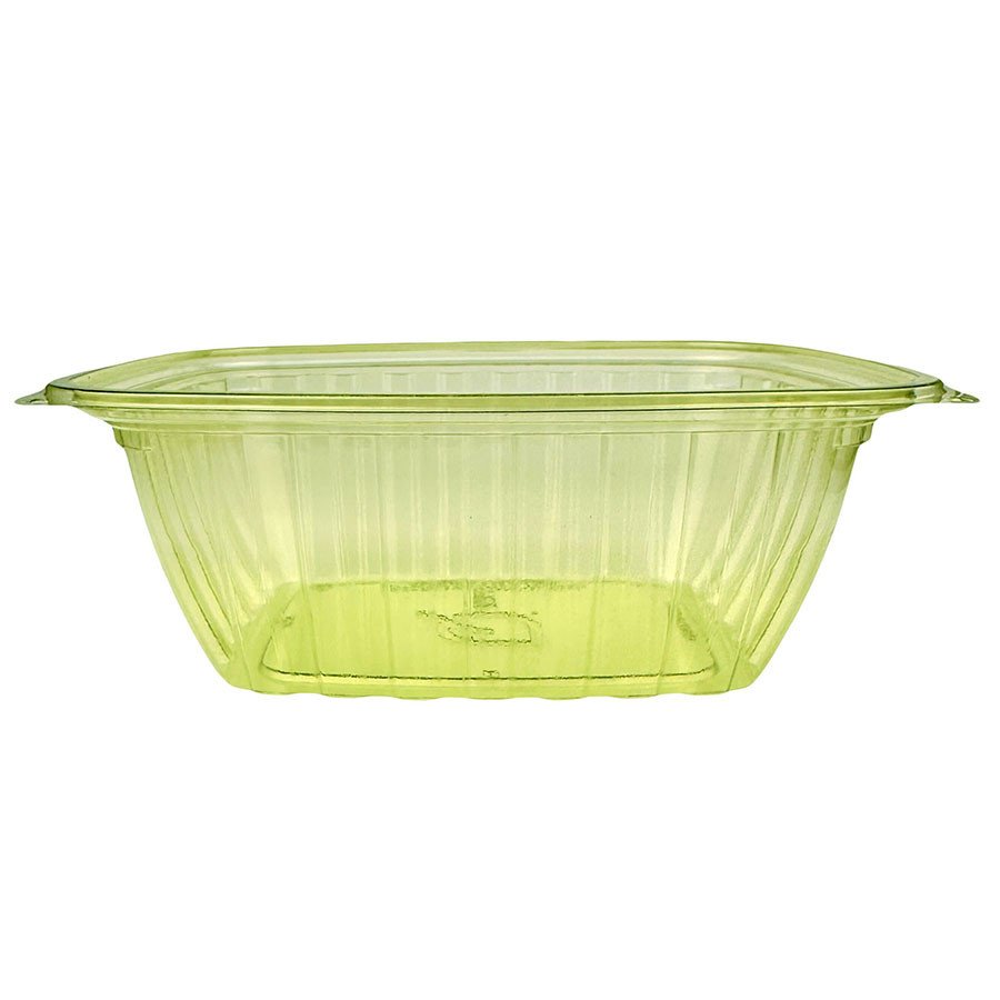 32 oz compostable deli container with food serving example