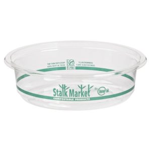 8 oz Compostable Deli Containers — Hot Food Safe to 120°F - image 1