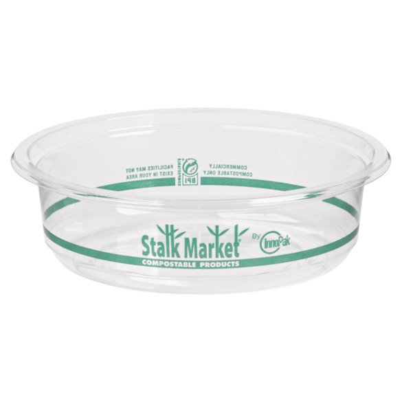 8 oz Compostable Deli Containers — Hot Food Safe to 120°F - image 1