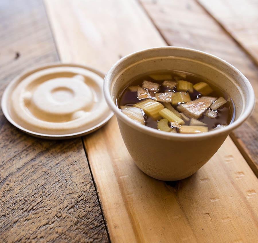 12 oz Compostable Fiber Bowls | Home Compostable Plant Fiber | Microwave & Freezer Ready - image 6