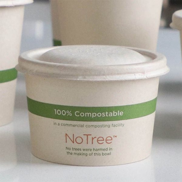 Sustainable 32 oz Fiber Bowls — Bagasse Fiber for Salads, Burritos & Hot Bowls - image 2