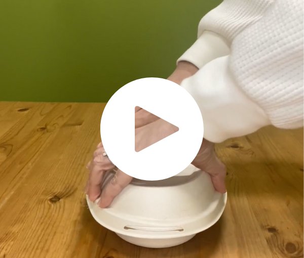 32 oz Compostable Fiber Bowls — Hot Food Safe to 220°F - image 1