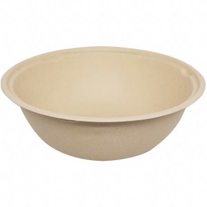 32 oz Compostable Fiber Bowls | Hot Food Safe to 200°F | Home Compostable Plant Fiber - image 1
