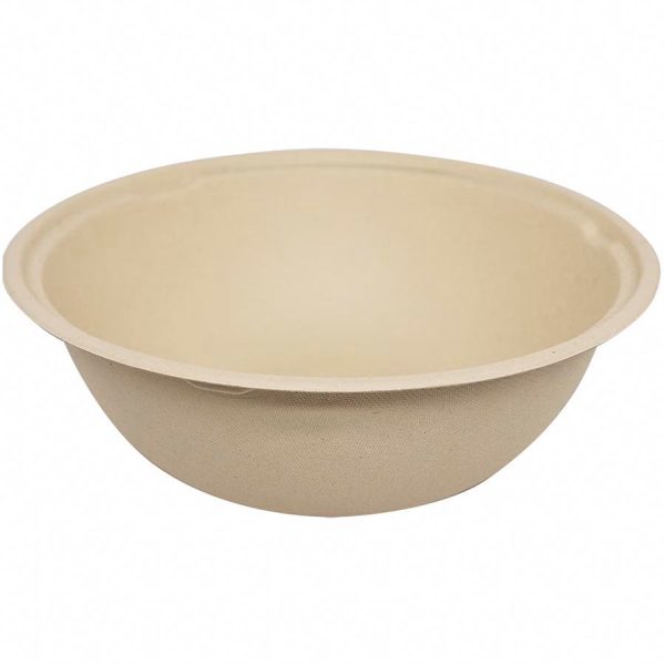 32 oz Compostable Fiber Bowls | Hot Food Safe to 200°F | Home Compostable Plant Fiber - image 1