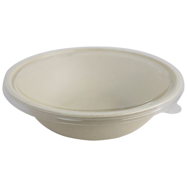 Hot Food to 220°F 32 oz Compostable Fiber Bowls for Salads, Burritos & Hot Bowls - image 1