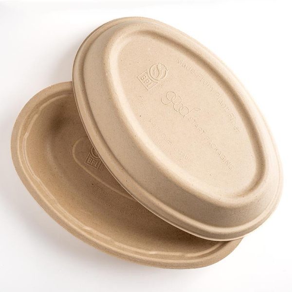 32 oz Compostable Fiber Bowls — Hot Food Safe to 220°F - image 1