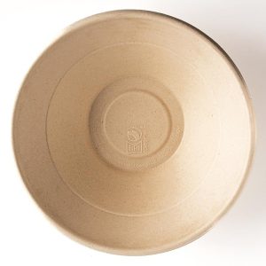 32 oz Compostable Fiber Bowls — Single-Material Bagasse Fiber - image 1