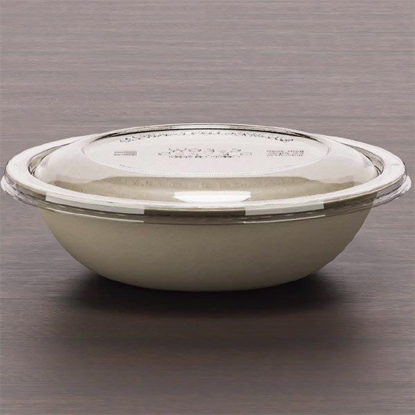 Sustainable 48 oz Fiber Bowls — Bagasse Fiber for Salads, Burritos & Hot Bowls - image 3