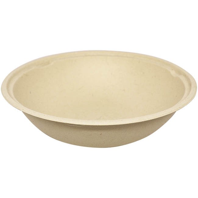 Sustainable 48 oz Fiber Bowls — Bagasse Fiber for Salads, Burritos & Hot Bowls - image 4