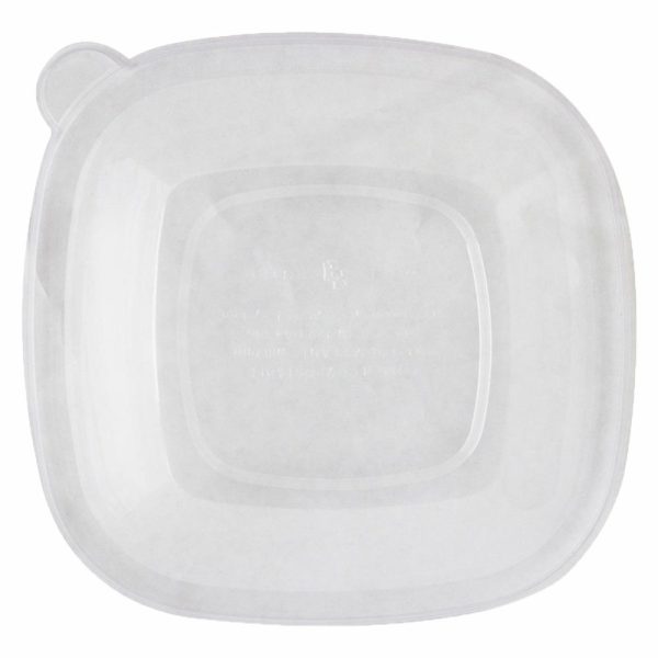 48 oz compostable fiber bowl, PFAS-free, single product shot