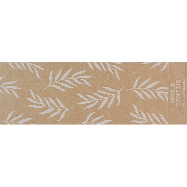 Pla-lined 32 oz compostable fiber catering tray, PFAS-free, single product shot