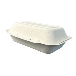 Compostable Fiber Clamshell Containers — Single-Material Bagasse Fiber - image 2