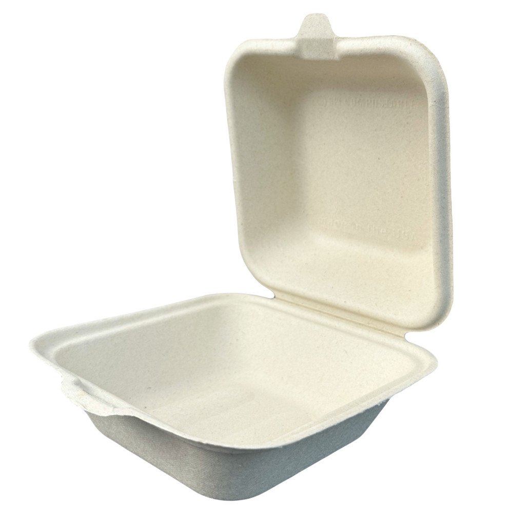 Compostable Fiber Clamshell Containers for Takeout & Quick-Service - image 5