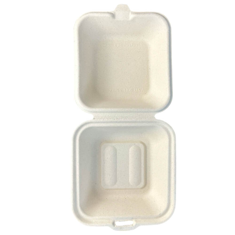 Compostable Fiber Clamshell Containers for Takeout & Quick-Service - image 6
