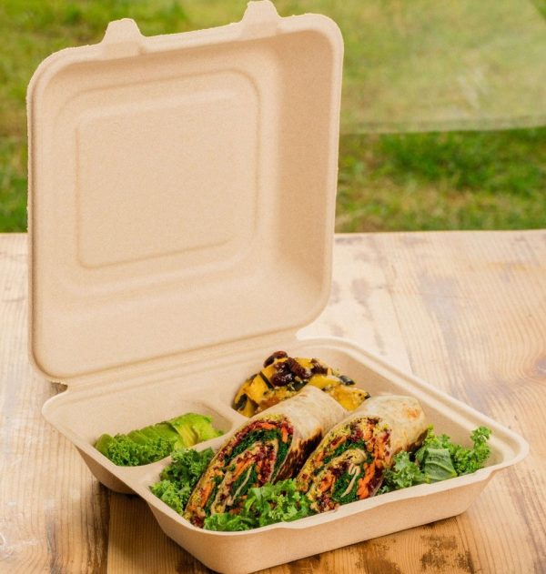 Sustainable Fiber Clamshell Containers — Bagasse Fiber for Takeout & Quick-Service - image 2