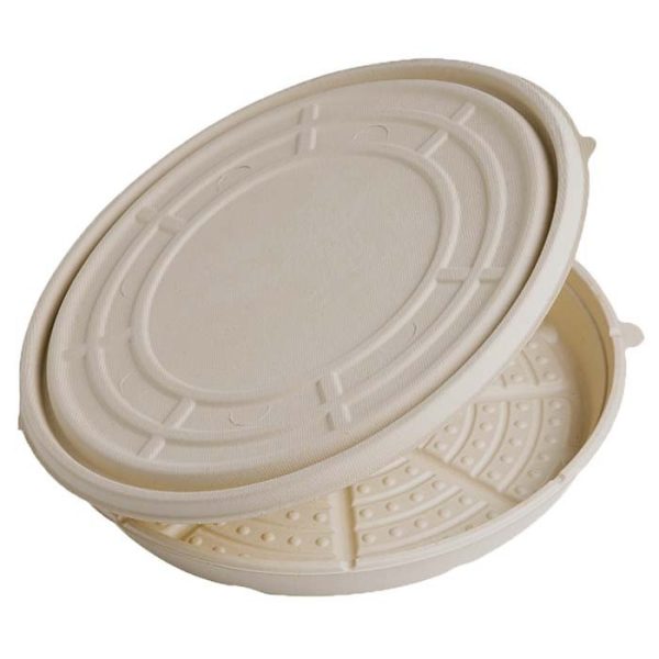 Compostable Fiber Clamshell Containers — Home Compostable Plant Fiber - image 2