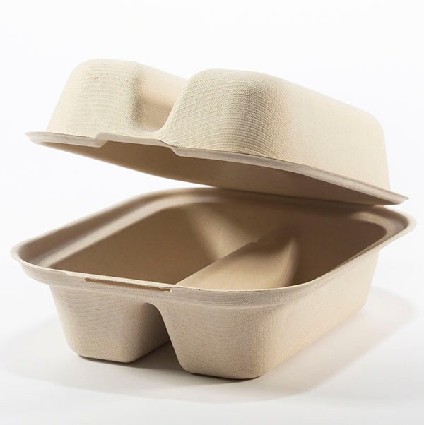 Sustainable Fiber Clamshell Containers — Bagasse Fiber for Takeout & Quick-Service - image 2