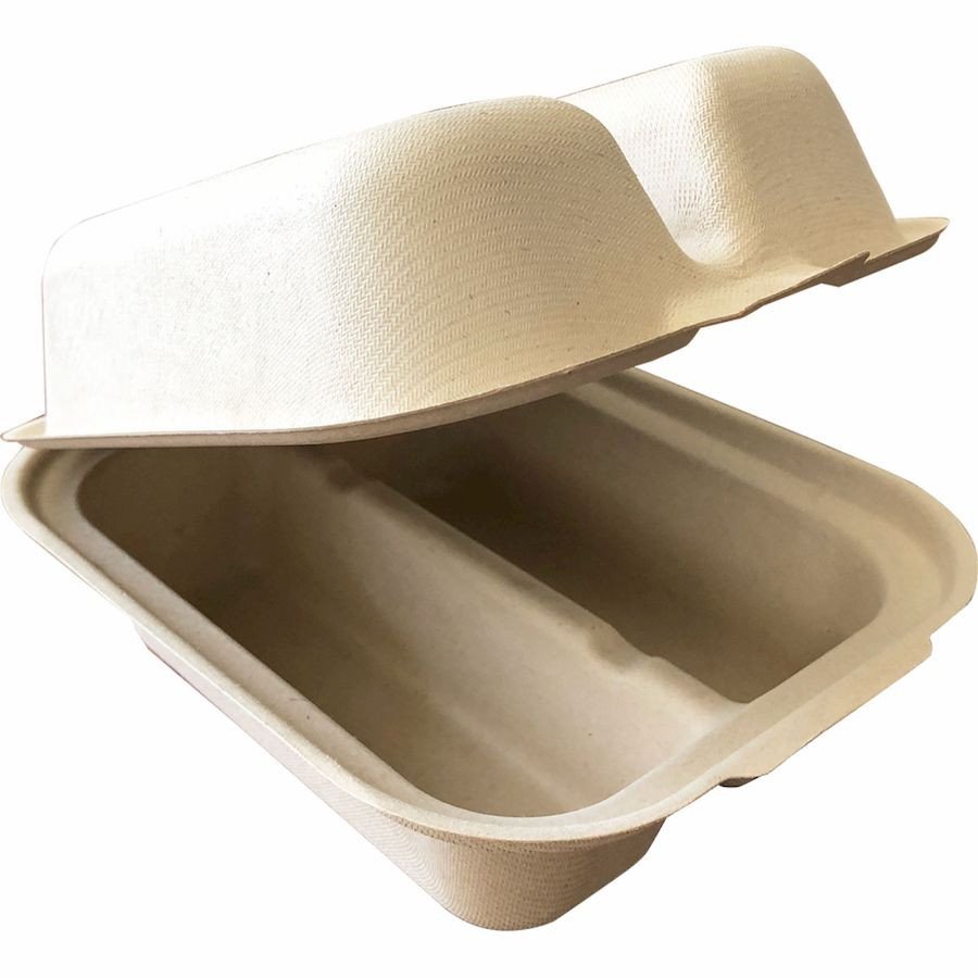 Sustainable Fiber Clamshell Containers — Bagasse Fiber for Takeout & Quick-Service - image 6
