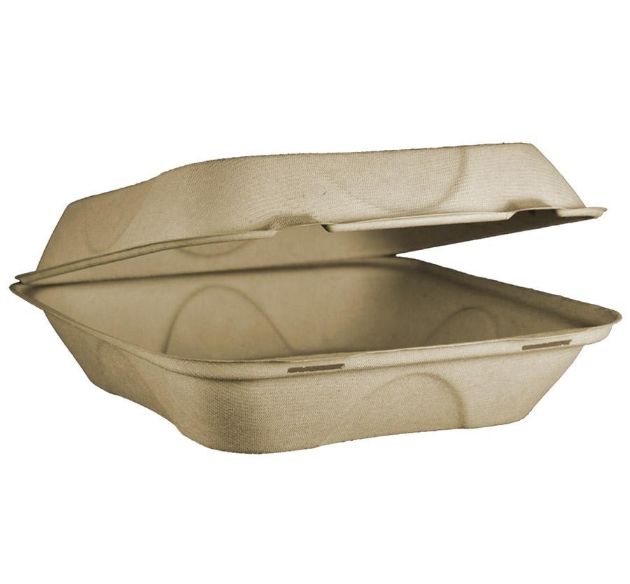 Bagasse Fiber Fiber Clamshell Containers for Takeout & Quick-Service - image 5