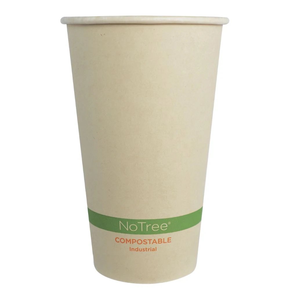 Sustainable 16 oz Hot Cups — Kraft Paper for Coffee Shops & Beverage Service - image 2