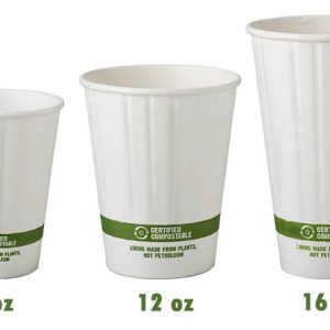 8 oz Compostable Hot Cups for Coffee Shops & Beverage Service - image 5