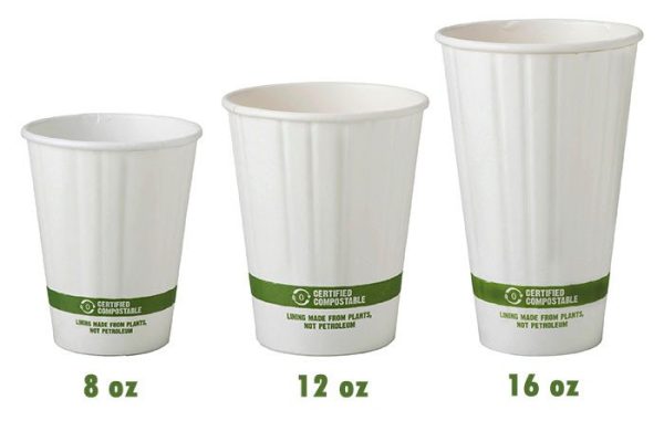 8 oz Compostable Hot Cups for Coffee Shops & Beverage Service - image 5