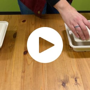 Compostable Fiber Lunch Trays, Hot Food Safe to 220°F - image 1