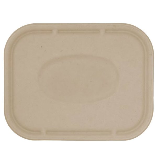 Hot Food to 220°F Compostable Fiber Lunch Trays for Schools, Cafeterias & Catering - image 1