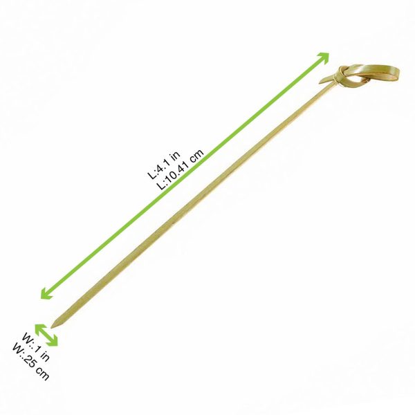 Compostable Bamboo Skewers, Hot Food Safe to 220°F - image 1