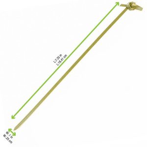 Compostable Bamboo Skewers for Appetizers, Hors d'Oeuvres & Catering - image 1