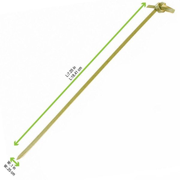 Compostable Bamboo Skewers for Appetizers, Hors d'Oeuvres & Catering - image 1