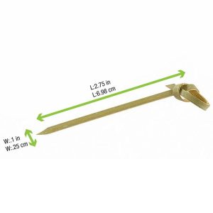 Bagasse Fiber Bamboo Skewers for Appetizers, Hors d'Oeuvres & Catering - image 1