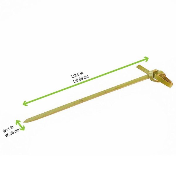 Compostable Bamboo Skewers, Hot Food Safe to 220°F - image 1