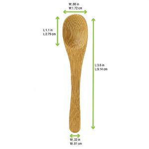 Compostable Tasting Spoons — Hot Food Safe to 220°F - image 1