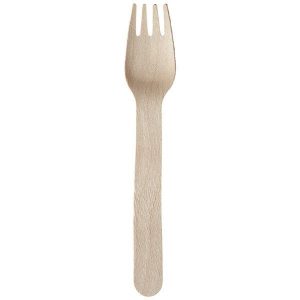 Compostable Forks | Single-Material Bagasse Fiber | Hot Food Safe to 220°F - image 1
