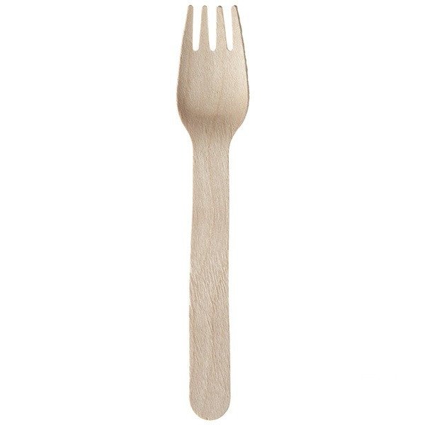 Compostable Forks | Single-Material Bagasse Fiber | Hot Food Safe to 220°F - image 1