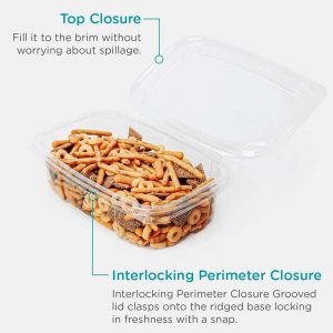 24 oz Compostable Food Containers, Hot Food Safe to 220°F - image 4