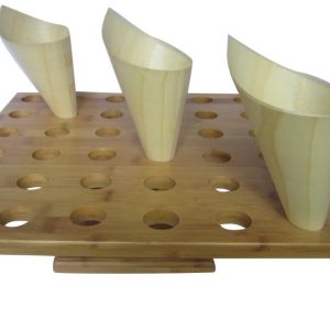 Sustainable Bamboo Food Cones — Bamboo for Hors d'Oeuvres, Tasting Menus & Catering - image 1