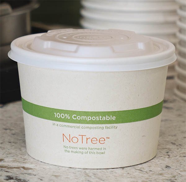 Hot Food to 180°F 32 oz Compostable Food Containers for Foodservice & Catering - image 1